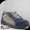 light sports suede leather safety shoes